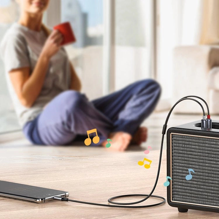 Ugreen lydkabel USB Type C (mand) - 2RCA (mand) 1,5 m grå (20193 CM451)