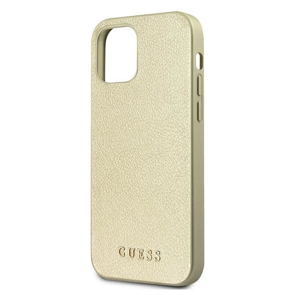 Guess GUHCP12LIGLGO iPhone 12 Pro Max 6.7" guld/guld hardcase Iridescent