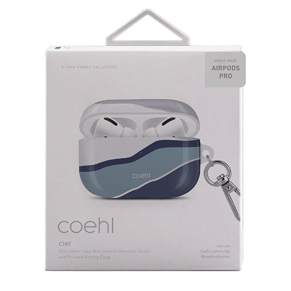 Uniq Coehl Ciel AirPods Pro-kasse - blå
