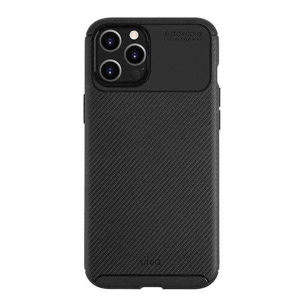 Uniq Hexa-fodral til iPhone 12 Pro Max - sort