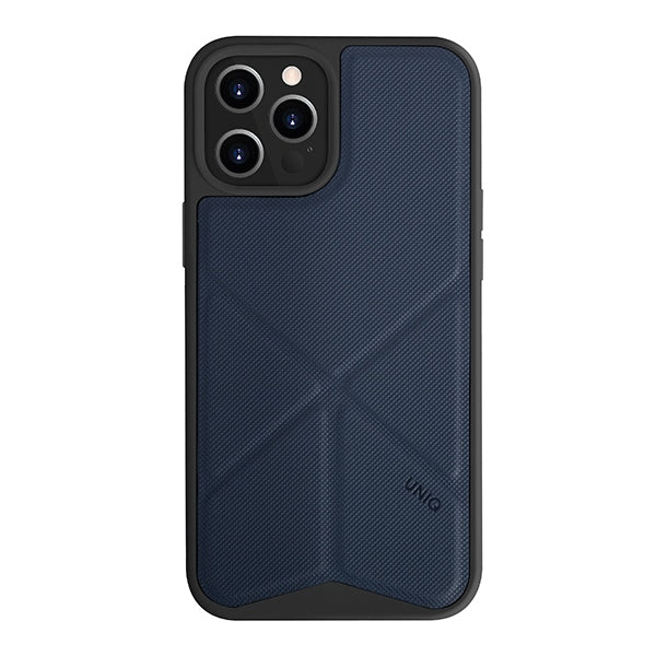 Uniq Transforma fodtøj til iPhone 12 Pro Max - blå