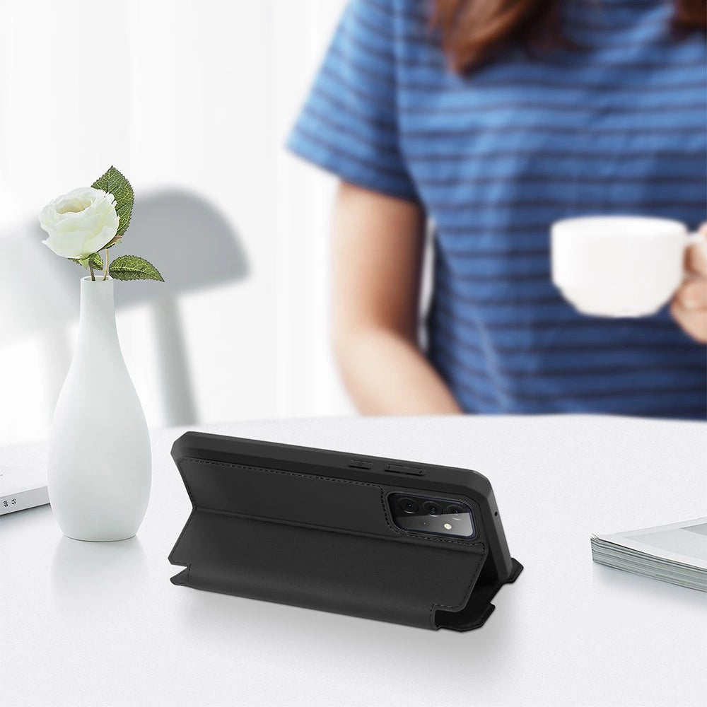 DUX DUCIS Skin X Bokhylster til Samsung Galaxy A72 4G sort