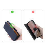 DUX DUCIS Skin X Bokhylster til Samsung Galaxy A72 4G blå