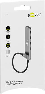 Goobay Slim 4-Port USB-C Hub 4xUSB-C