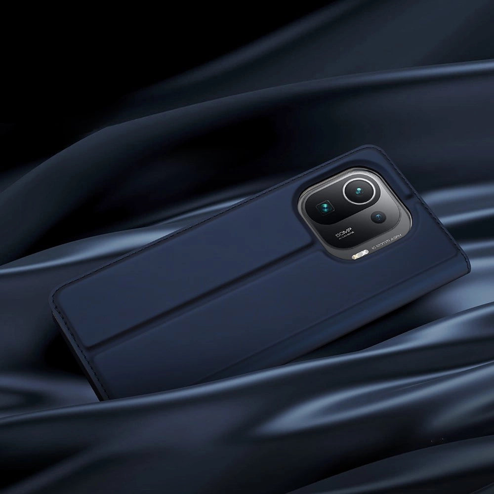 DUX DUCIS Skin Pro Bokhylster til Xiaomi Mi 11 Pro blå