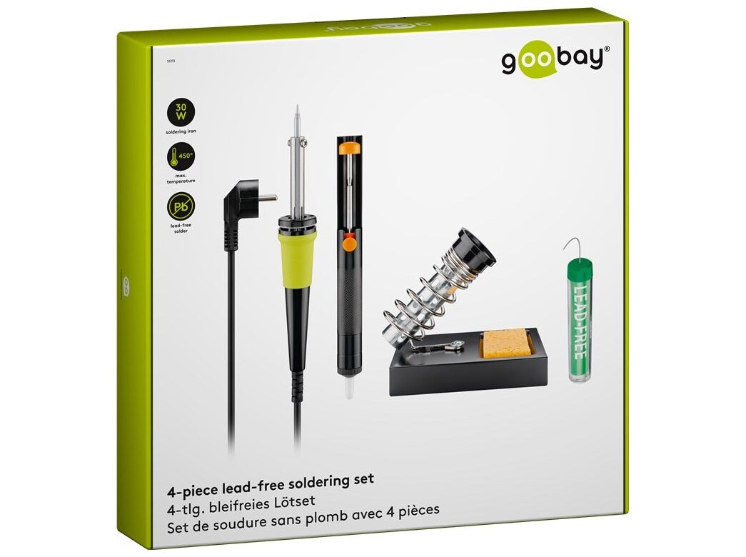 Goobay Lodde-sæt i fire dele Sort