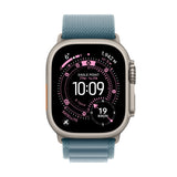 Apple Watch Ultra 3 OLED 49 mm Digital 422 x 514 pixel Berøringsskærm 5G Titanium Wi-Fi GPS (satellit)