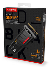 WD Black SN8100 SSD 1TB M.2 PCI Express 5.0 (NVMe)