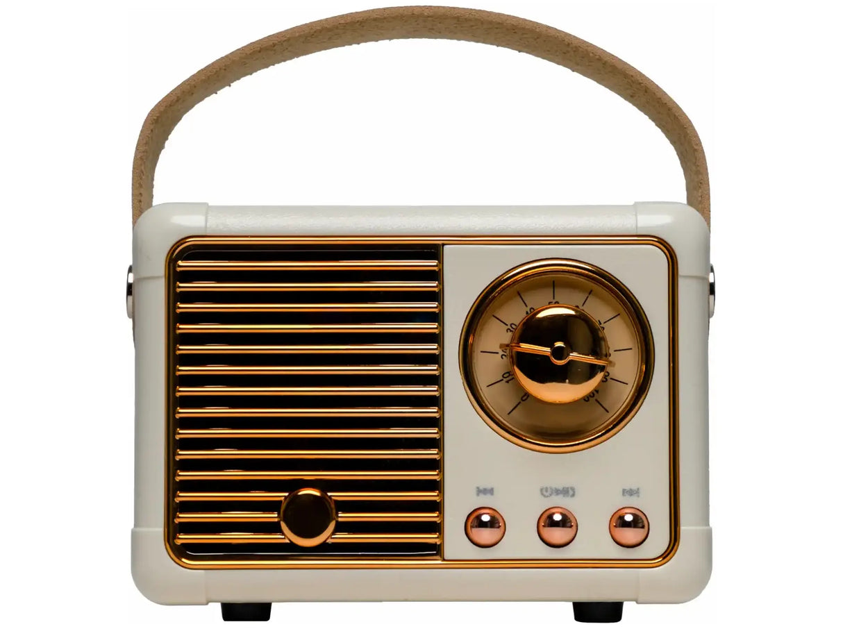 DENVER BTP-203W Højttaler Hvid Guld