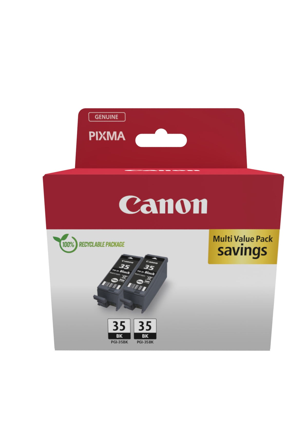 Canon 1509B029 blækpatron 2 stk Original Sort