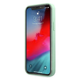 Guess GUHCP12SLSLMGGN iPhone 12 mini 5.4" grøn/grøn hardcase Metal Logo Script