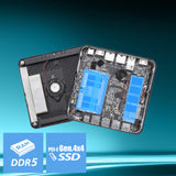 MSI Cubi Z AI barebone Ryzen 5 8645HS