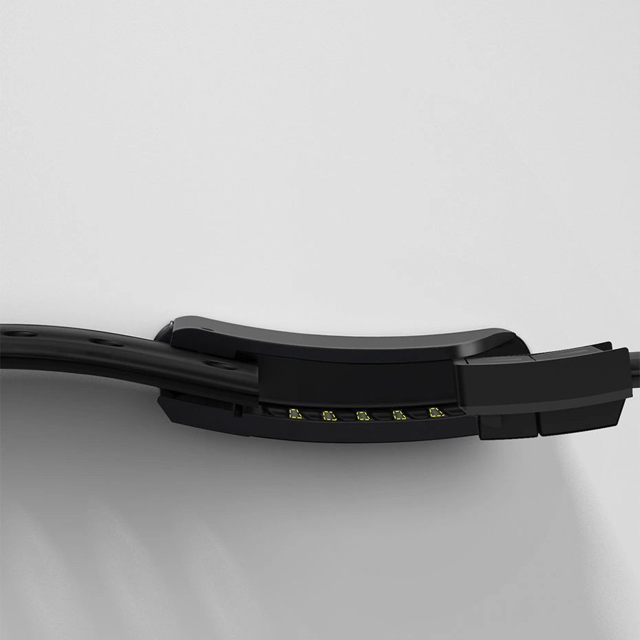 Baseus Slip-Thru rem band armbånd til Apple Watch 3/4/5/6/SE 38mm/40mm sort (LBWSE-01)