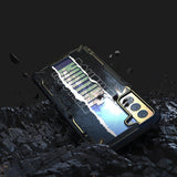 Ringke Fusion X Design holdbar PC-foder med TPU-støjfanger til Samsung Galaxy S21+ 5G (S21 Plus 5G) sort (Routine) (XDSG0054)