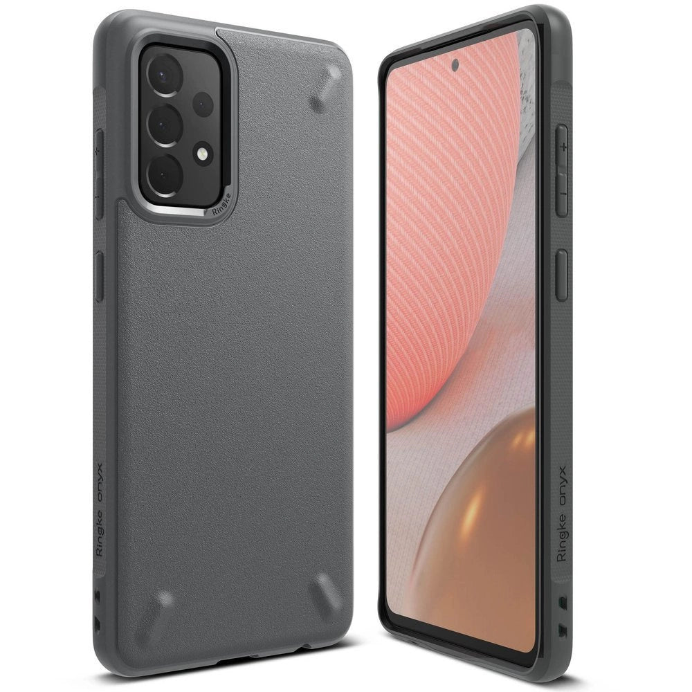 Ringke Onyx holdbar TPU-kasse til Samsung Galaxy A72 4G grå (OXSG0038)