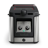 Tefal Clear Duo FR600D Enkelt 0,65 L Enkeltstående 2000 W Frituregryde Sort, Rustfrit stål