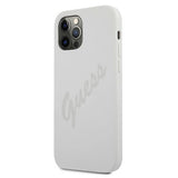 Guess GUHCP12LLSVSCR iPhone 12 Pro Max 6.7" creme/creme hardcase Script Vintage