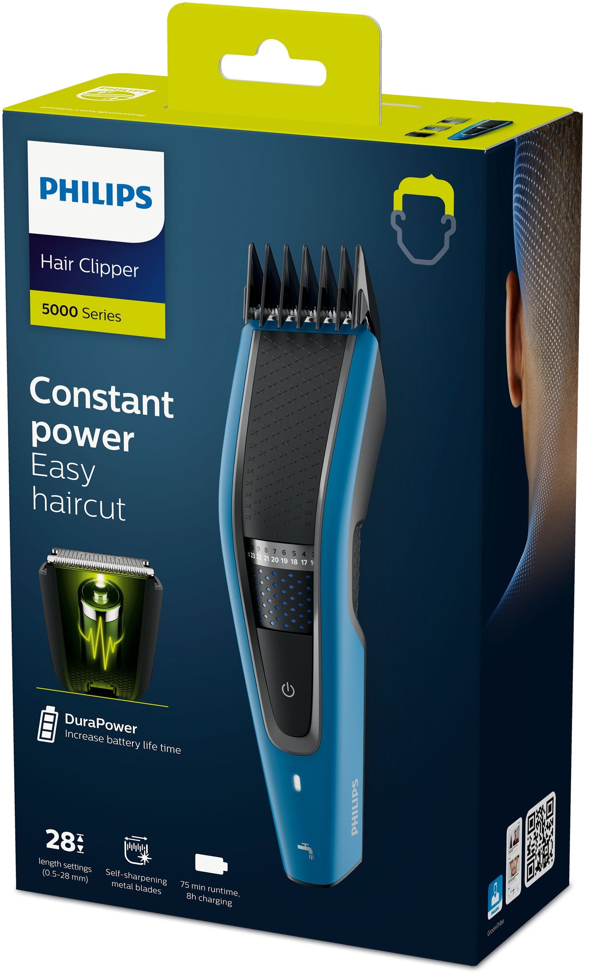 Philips 5000 series Hairclipper series 5000 HC5612/15 Vaskbar hårklipper