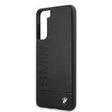 Etui BMW BMHCS21MSLLBK S21+ G996 sort/sort hårdkasse Signatur Logo Aftryk