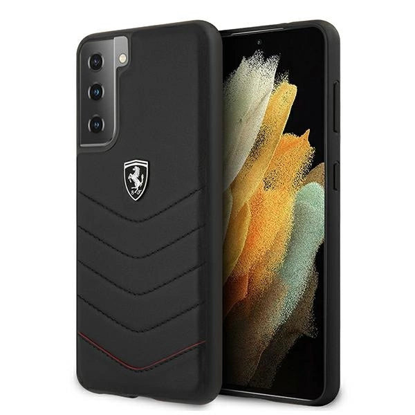 Ferrari FEHQUHCS21MBK S21+ G996 sort/sort hardcase Off Track Quilted