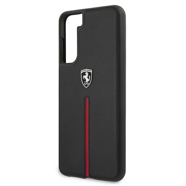Ferrari FEOSIHCS21MBK S21+ G996 sort/sort hardcase Off Track læder nylon stribe