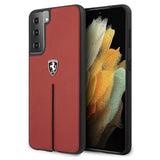 Ferrari FEOSIHCS21SRE S21 G991 rød/rød hardcase Off Track læder nylon stribe