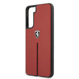 Ferrari FEOSIHCS21SRE S21 G991 rød/rød hardcase Off Track læder nylon stribe