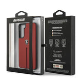 Ferrari FEOSIHCS21SRE S21 G991 rød/rød hardcase Off Track læder nylon stribe