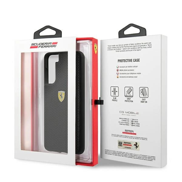 Ferrari FESPEHCS21MBK S21+ G996 sort/sort hardcase On Track perforeret