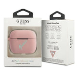 Guess GUACAPLSVSPG AirPods Pro-omslag rosegrøn/pinkgrøn Silicone Vintage