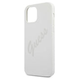 Guess GUHCP12SLSVSCR iPhone 12 mini 5.4" creme/creme hardcase Script Vintage