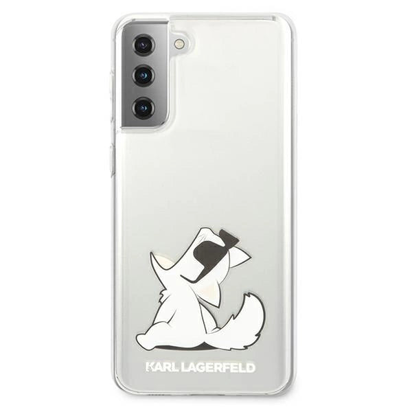 Karl Lagerfeld KLHCS21MCFNRC S21+ G996 hårdkasse gennemsigtig Choupette Fun