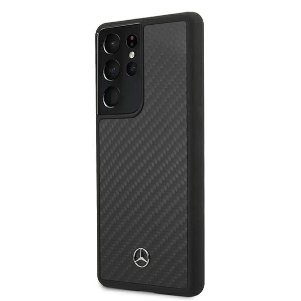 Mercedes MEHCS21LRCABK S21 Ultra G998 sort/sort carbon hardcase Dynamic Line