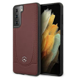 Mercedes Urban Line Case for Samsung Galaxy S21+ - Red