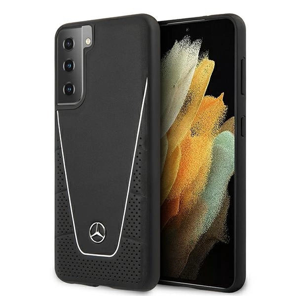 Mercedes Dynamic Line-hylster til Samsung Galaxy S21 - sort