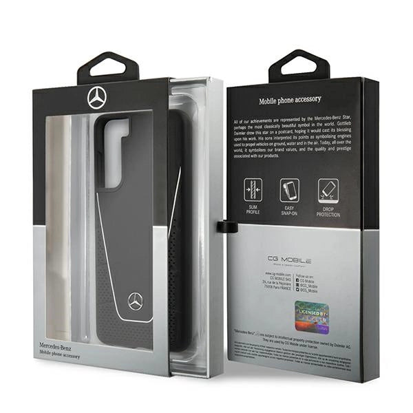 Mercedes Dynamic Line-hylster til Samsung Galaxy S21 - sort