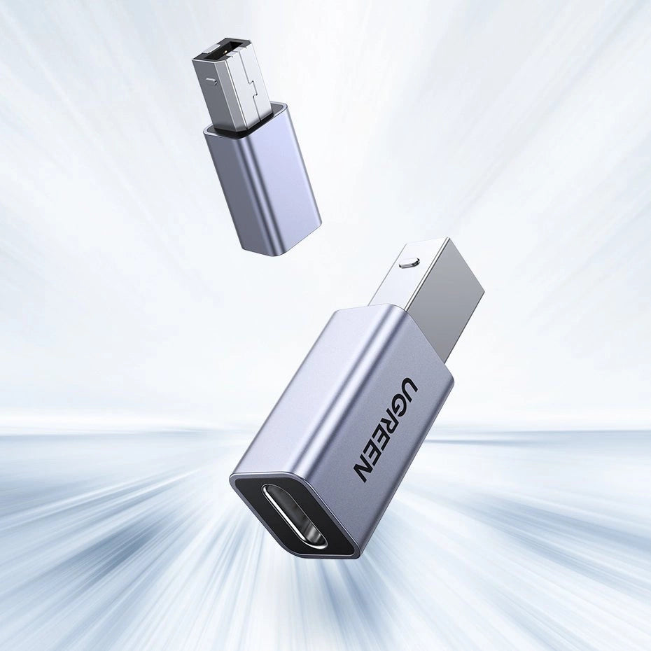 Ugreen adapter USB type C - USB type B grå (US382)