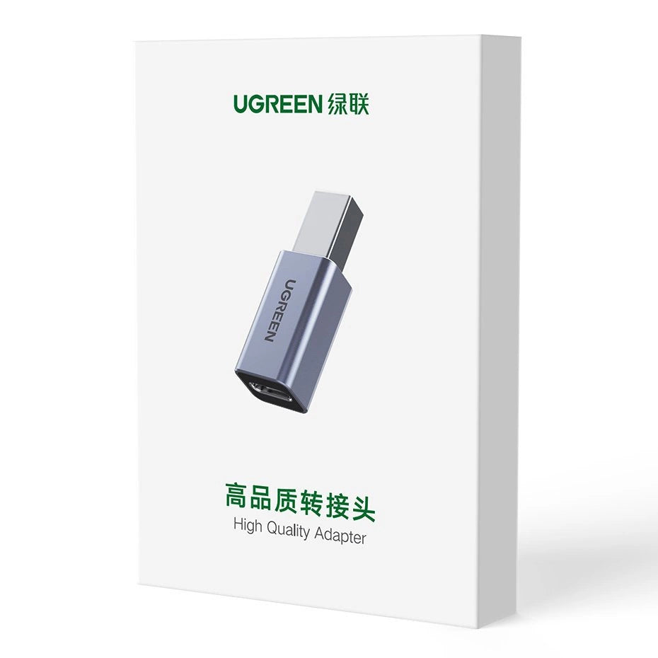 Ugreen adapter USB type C - USB type B grå (US382)