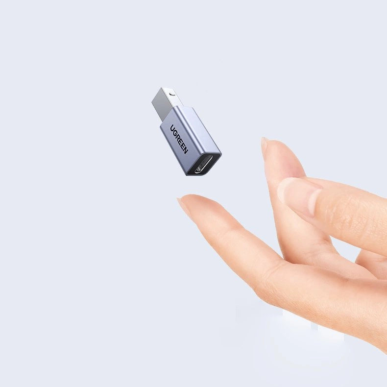 Ugreen adapter USB type C - USB type B grå (US382)