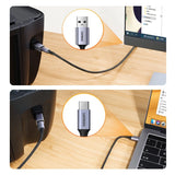Ugreen adapter USB type C - USB type B grå (US382)