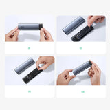 Ugreen M.2 SSD bay USB 3.2 Gen 2 drev (SuperSpeed USB 10 Gbps) + USB Type C kabel 0,5m grå (CM400 10902)