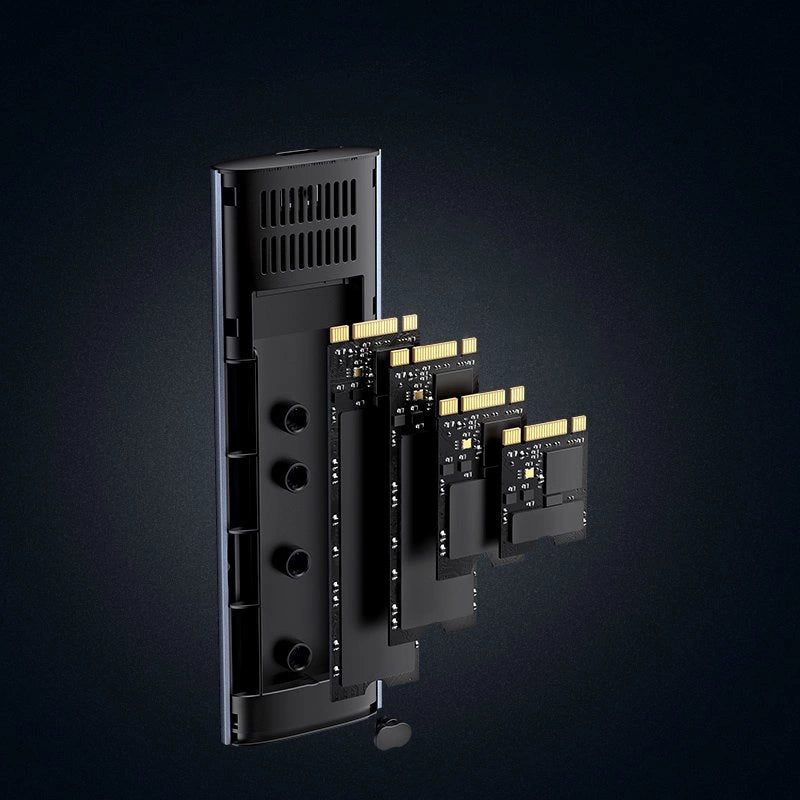 Ugreen M.2 SSD bay USB 3.2 Gen 2 drev (SuperSpeed USB 10 Gbps) + USB Type C kabel 0,5m grå (CM400 10902)
