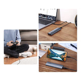 Ugreen M.2 SSD bay USB 3.2 Gen 2 drev (SuperSpeed USB 10 Gbps) + USB Type C kabel 0,5m grå (CM400 10902)
