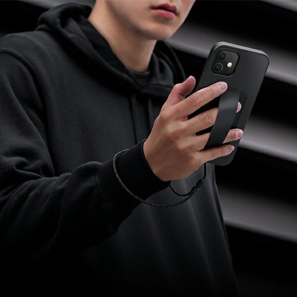 Uniq Heldro fodtøj til iPhone 12 Pro Max - sort