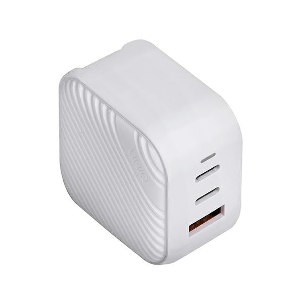 Uniq Verge Pro 66W GaN USB-C vægoplader - hvid