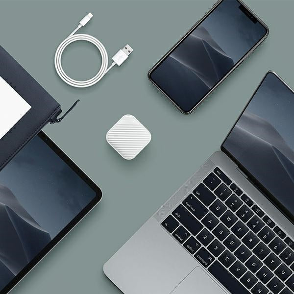Uniq Verge Pro 66W GaN USB-C vægoplader - hvid