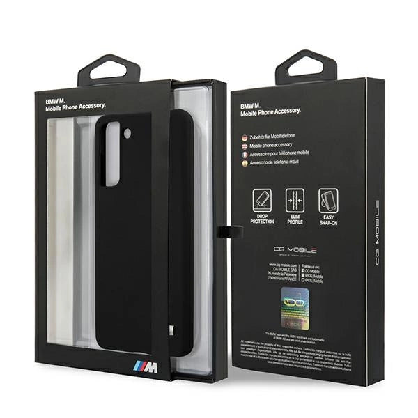 Etui BMW BMHCS21MMSILBK S21+ G996 sort/sort Silikon M Collection