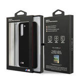 Etui BMW BMHCS21MSIVTBK S21+ G996 sort/sort