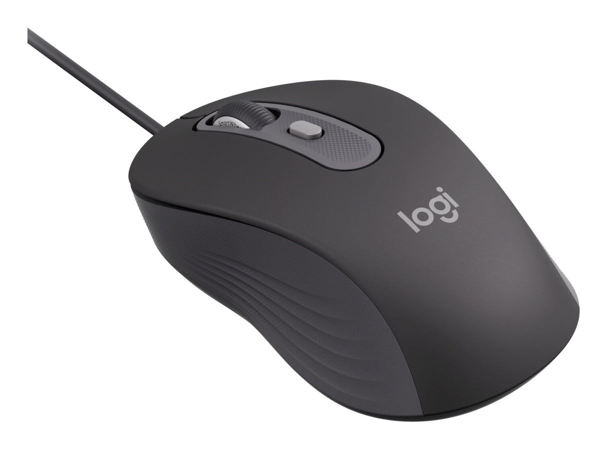 Logitech Signature M520 for Business mus Kontor Ambidextrous USB Type-C Optisk 4000 dpi