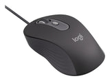 Logitech Signature M520 for Business mus Kontor Ambidextrous USB Type-C Optisk 4000 dpi